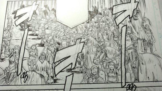 結局、一次二次大戦くらいまでは兵も馬も戦車も艦船も飛行機も数描いてなんぼなのよ。 