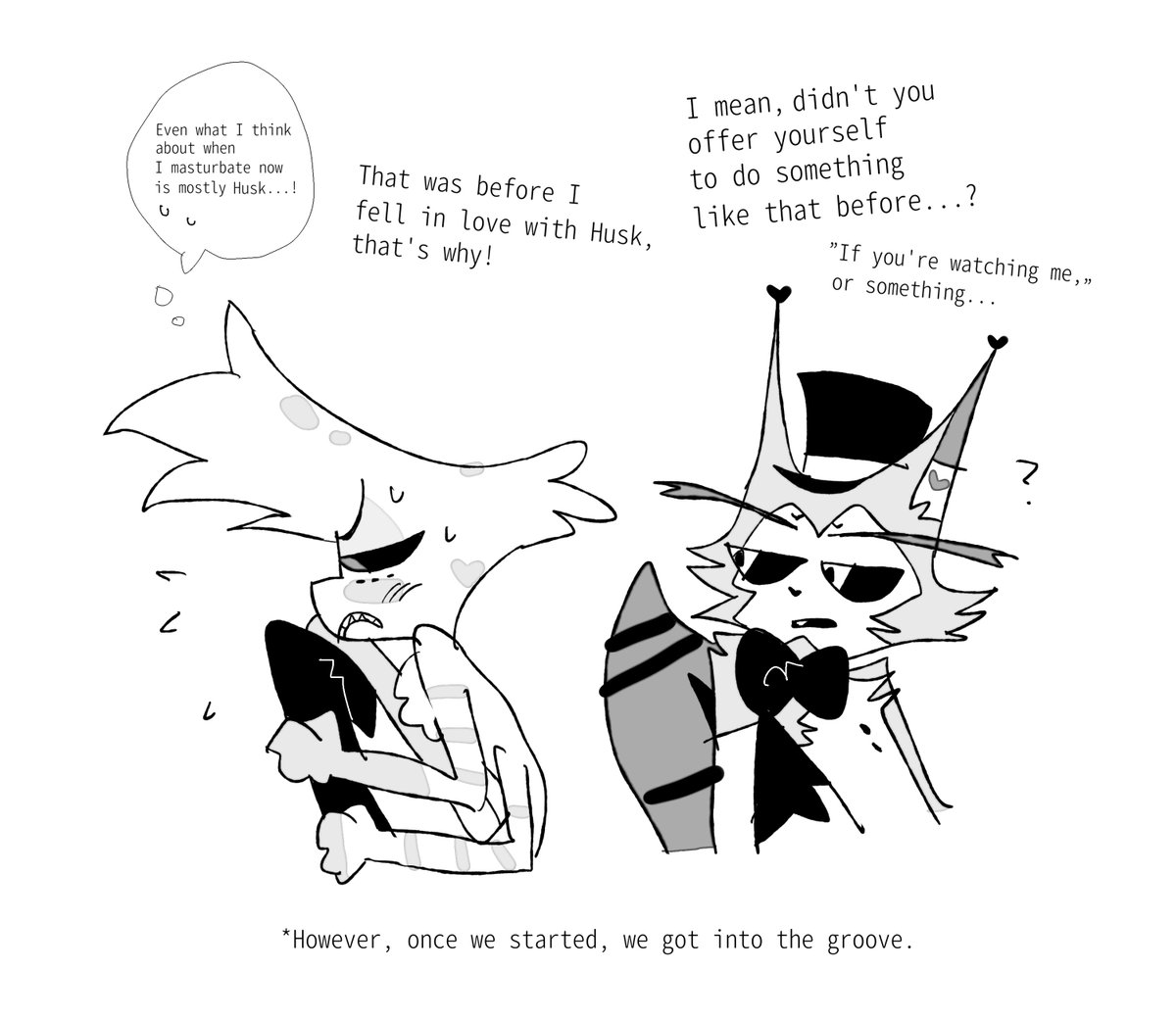 #huskerdust
This is a machine translation, so I apologize if there are any strange words.
This is a story about huskerdust preparing! 🐈🕷️🖤