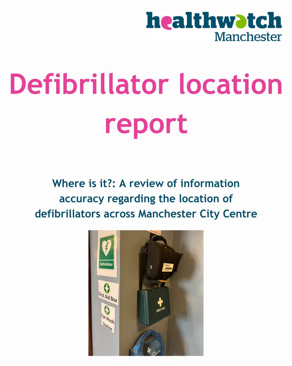 Healthwatch Manchester tweet media