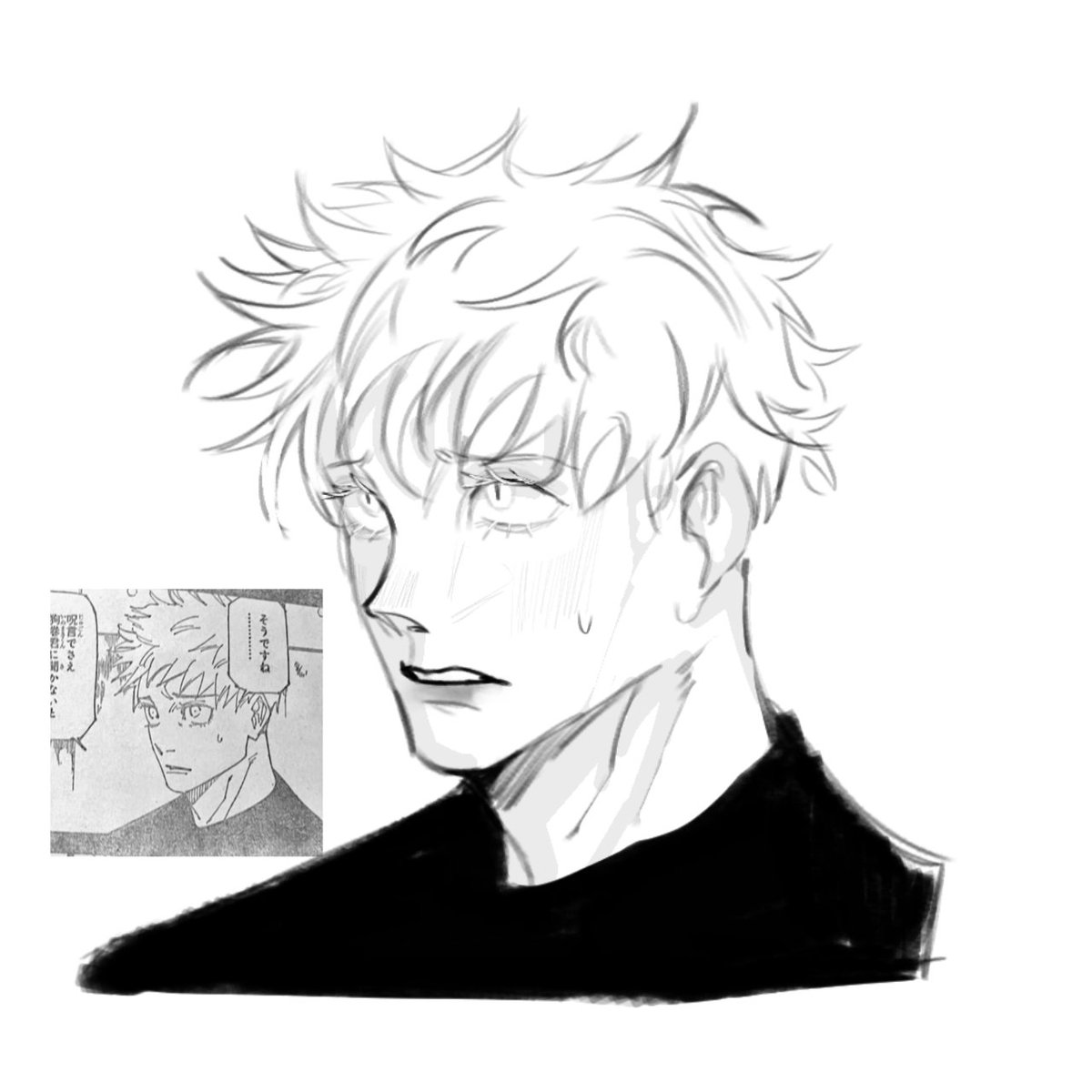 Pouty gojo has Arrived.