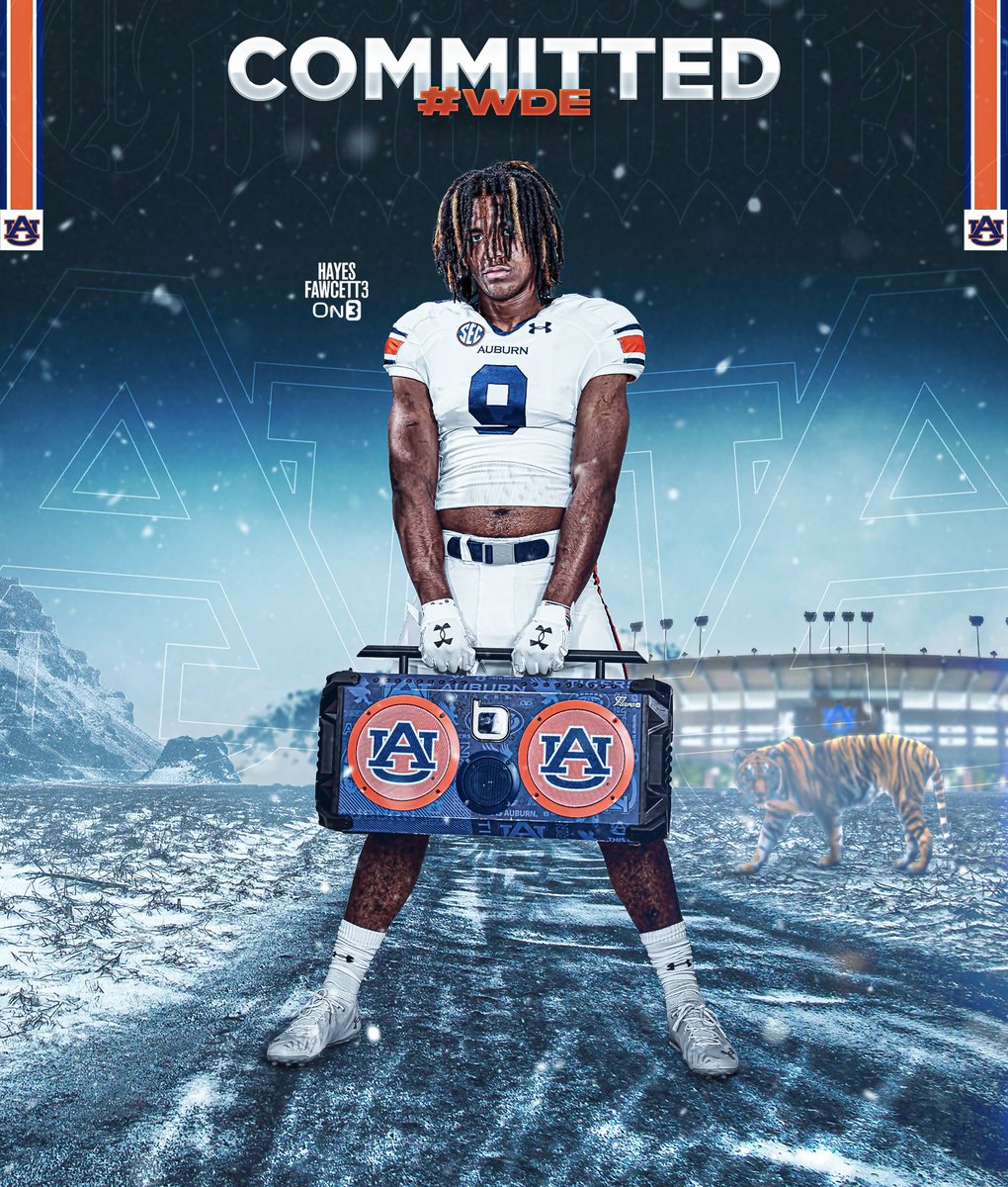 BREAKING: Four-Star DL Nate Marshall has Flipped his Commitment from Michigan to Auburn, he tells me for <a href="/on3recruits/">Follow @Rivals</a>

The 6’4 250 DL from Oak Park, IL had been Committed to the Wolverines since April

“What Cam say? Indeed🦅”

on3.com/db/nate-marsha…