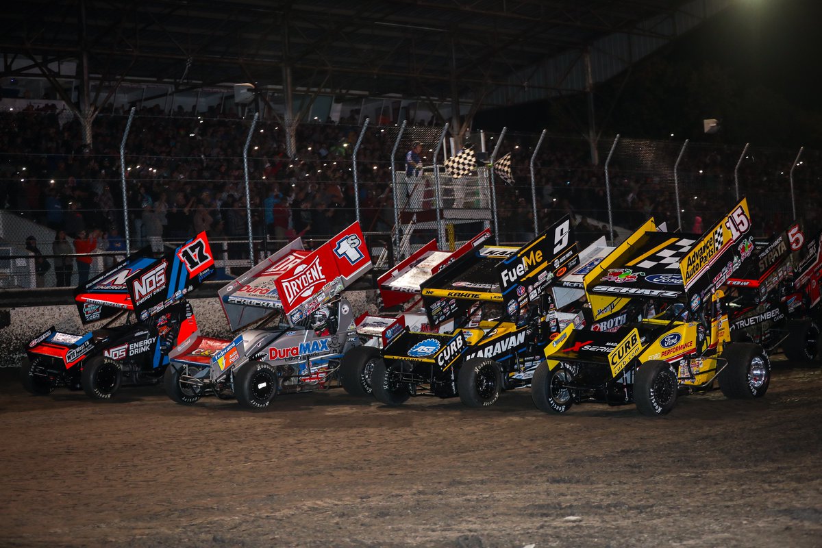 RACE. DAY. 🏁

TONIGHT:
<a href="/WorldofOutlaws/">World of Outlaws</a> 
NLRA Late Models

Hot laps at 6:30pm.