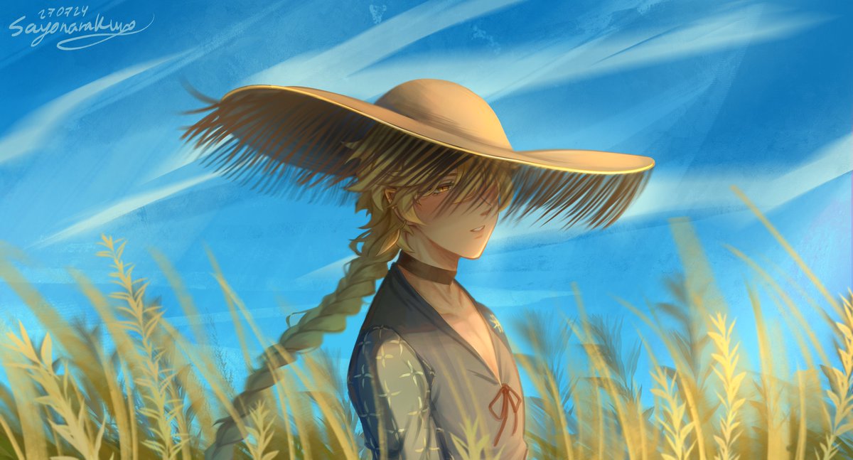 Sayonara_Kuro's tweet image. A sunny day ☀️
#aether_week2024 #Aether