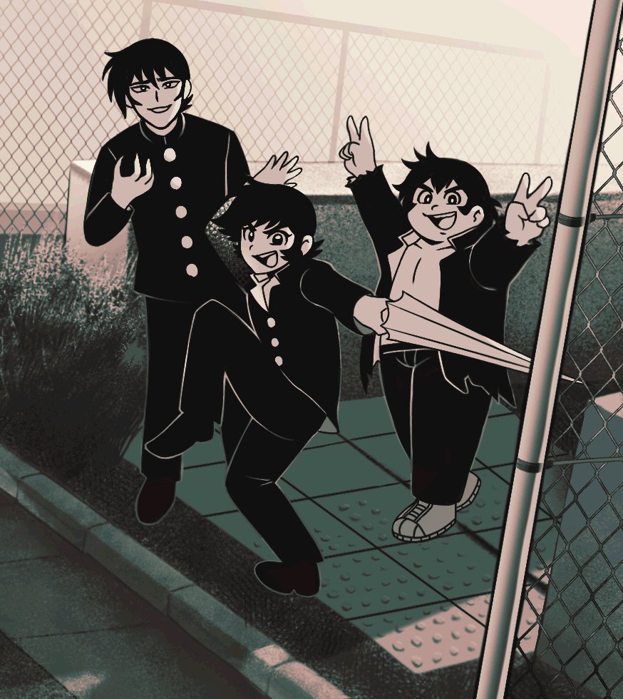 nyaedge's tweet image. hayato, ryoma, musashi!!!!!!