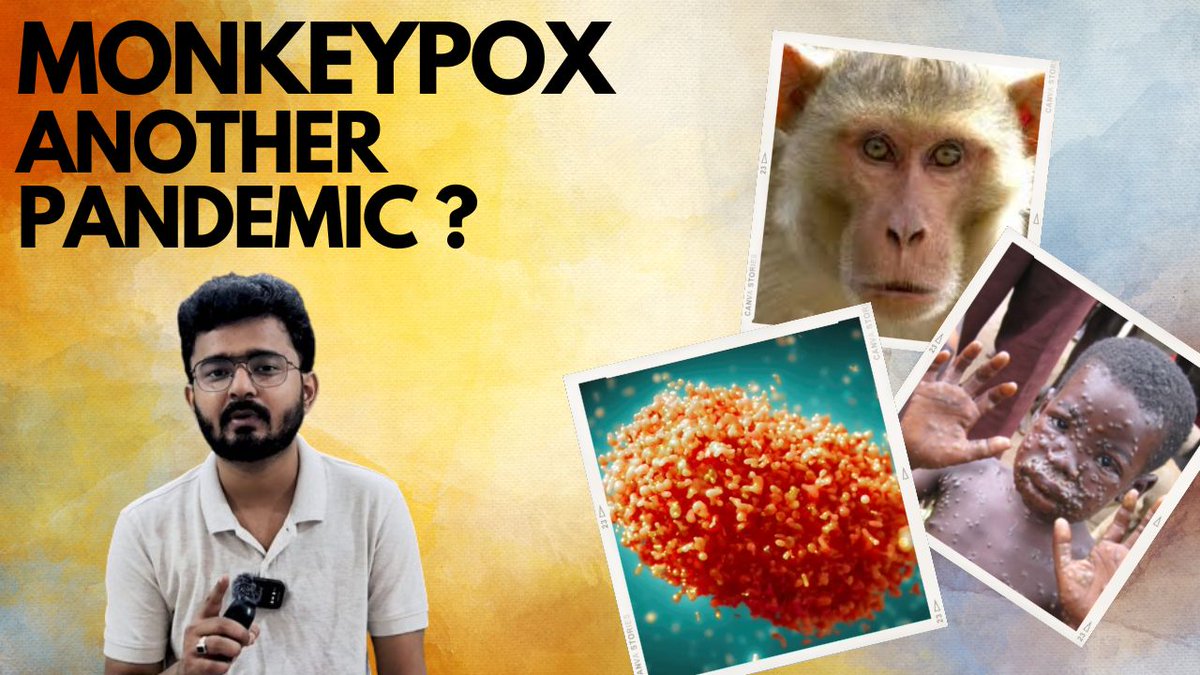 arman_asif_offi's tweet photo. Monkeypox: The New Global Threat After COVID-19 | History, Symptoms, and Current Status #monkeypox
Watch Full Video : https://t.co/Ek1WtxCmq6
#monkeypoxcase #globalhealth #virusoutbreak #Healthalert #indiahealth #worldhealthorganization #aiims #aiimsdelhi #indian #mpoxoutbreak https://t.co/GLD9o3EaKM