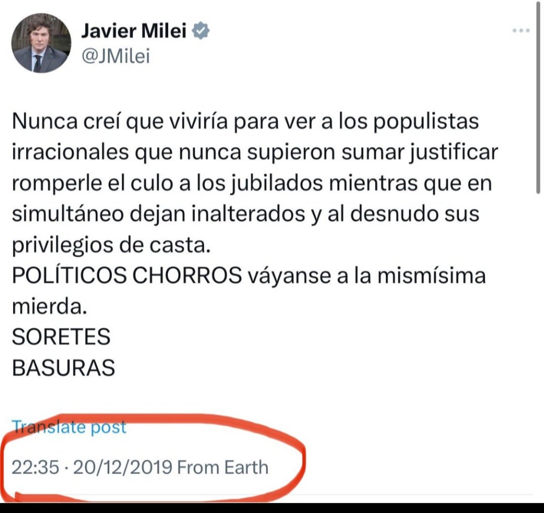 ritabea21's tweet photo. @JMilei más mierda q vos no encontre, nos vemos el 2025 y vas a quedar culo para arriba xq no te votaremos nada, seguí vetando a jubilafos y roba go al central y visjzndo con la nuestra
CASRA ASWUEROSA EFO SOS https://t.co/KvDl9X7H4n