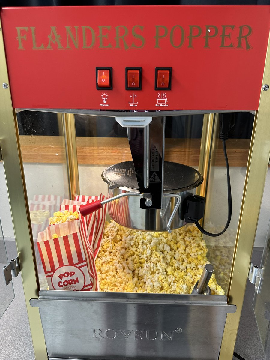 Happy, happy Friday! What’s poppin’ <a href="/CrockettColts/">Crockett MS</a> besides great teachers, you ask! A little Friday treat for our AMAZING TEACHERS AND STAFF! Go BIG Red!!!
🍿🍿🍿🍿❤️🖤🤍🐴🤍🖤❤️🍿🍿🍿🐴