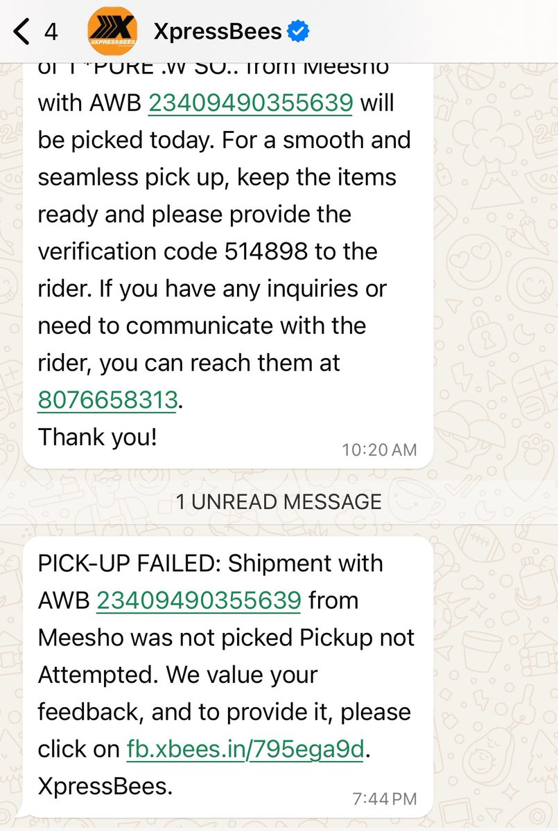 torashid's tweet photo. @meesho_support This is again. In the morning message pickup arranged. in the evening your logistic failed. Seriously concerned the service you offered. Please do not waste time. https://t.co/ydSkDJbOwX