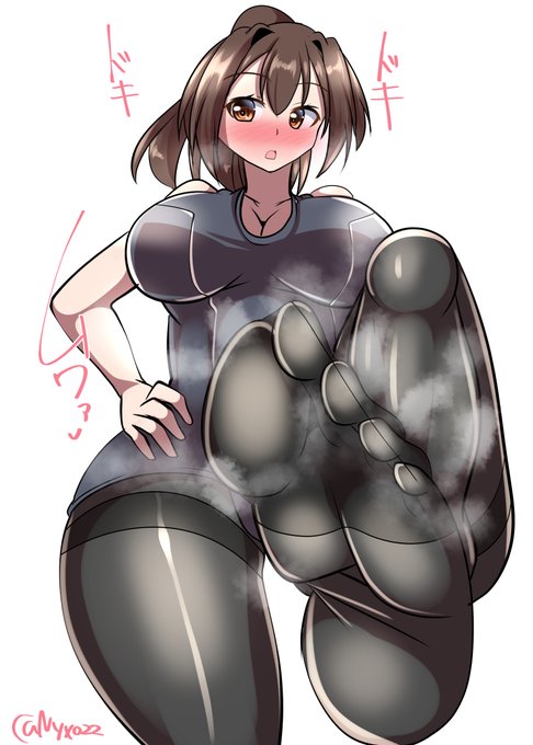 「もう…提督…今日の足裏はすごい蒸れてるわよ…?///」 スク水黒タイツ伊勢さん(ˇωˇ)  連続1631日目 #艦これ版真剣お絵描き60分一本勝負_20240823#艦これ版深夜の真剣お絵描き60分一本勝負 #10000日チャレンジ #めび環んどろ #伊勢 