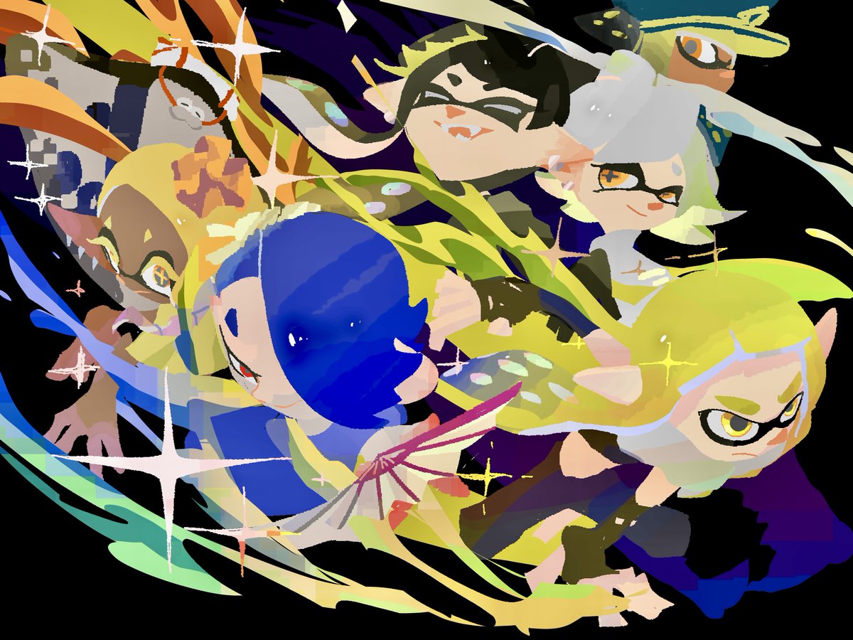 aznoki's tweet photo. #ファミ通イカした創作大賞
Splat‼️ https://t.co/53ze56LIbC