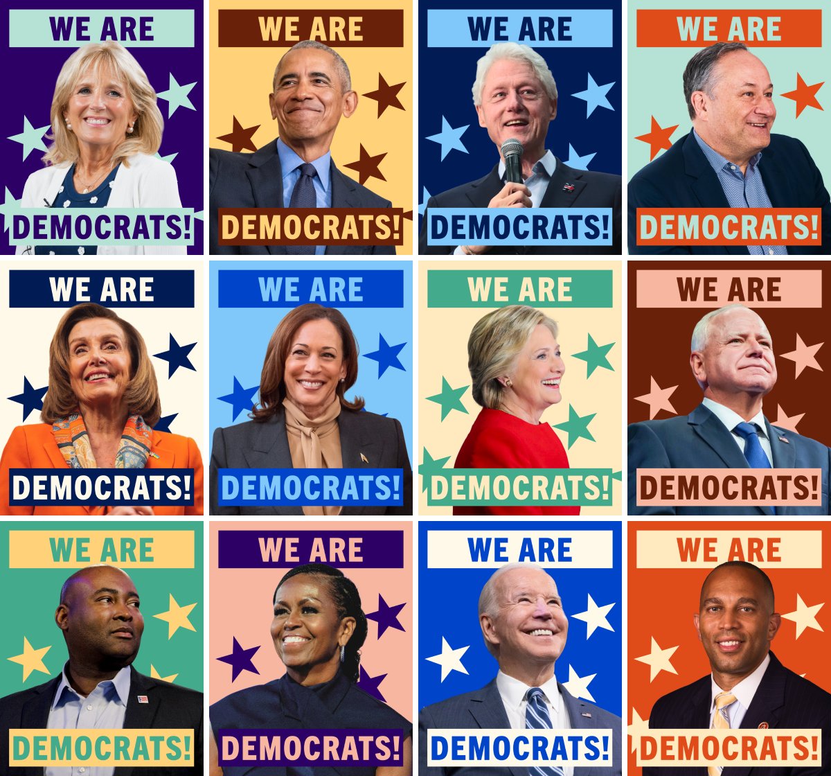 We are Democrats! 💙