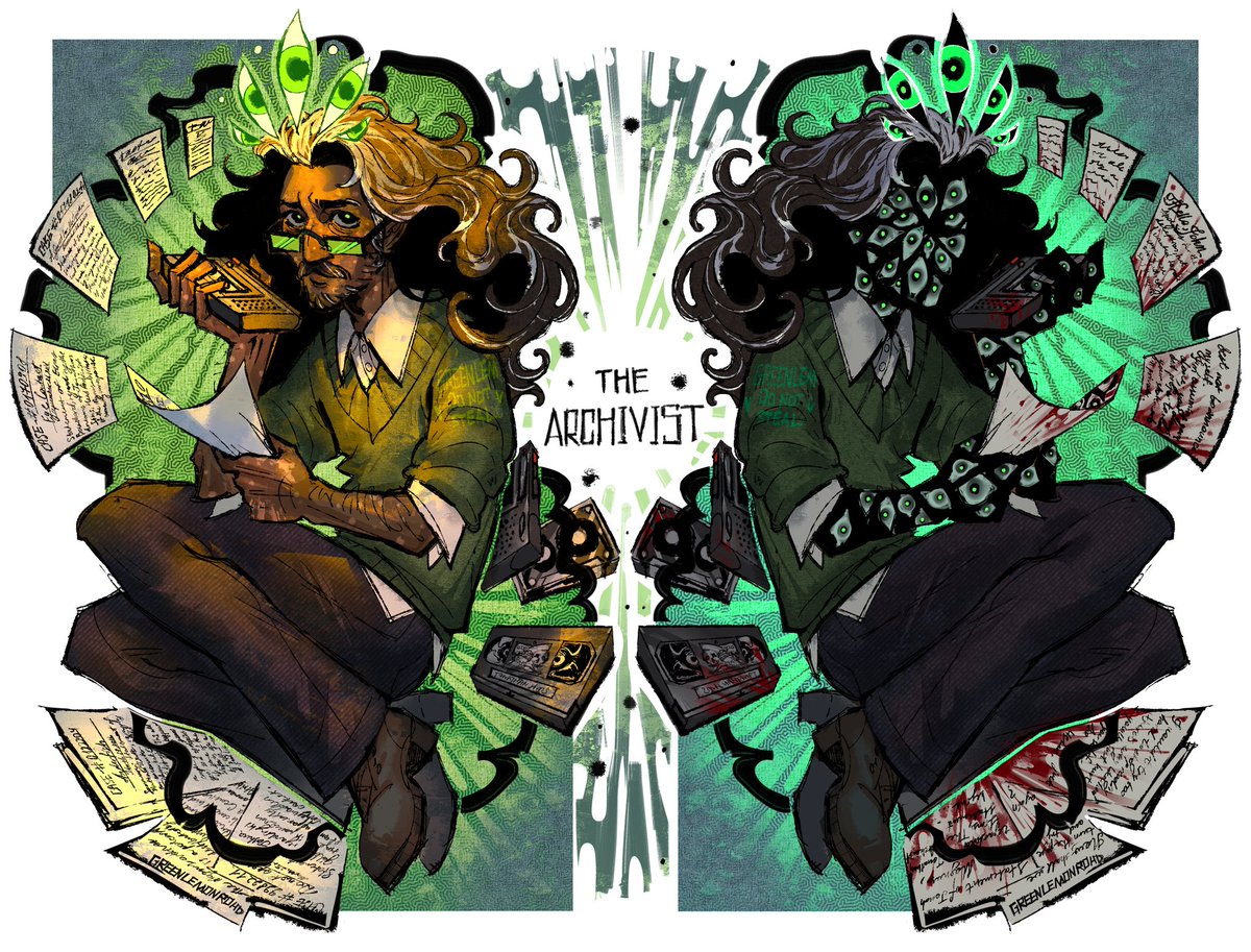 greenlemonroad's tweet image. "The Ceaseless Watcher of all that is, and all that was" #tma #themagnusarchives