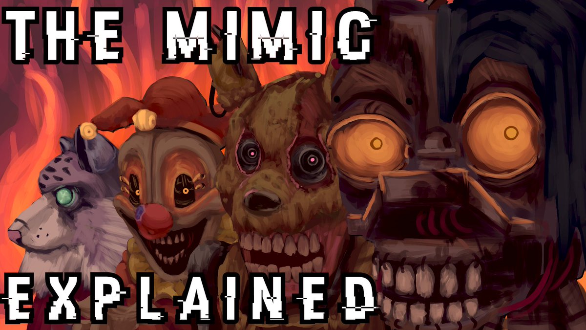 Danecat33's tweet image. THE STORY OF THE MIMIC EXPLAINED IS OUT NOW
Awesome thumbnail art by @SlepaCat!
We worked VERY hard on this video for around FIVE MONTHS, so please consider checking it out! A lot of effort went into this!
Watch the video here: youtu.be/w-HjuilzFV8
#FNAF #FNAFMIMIC