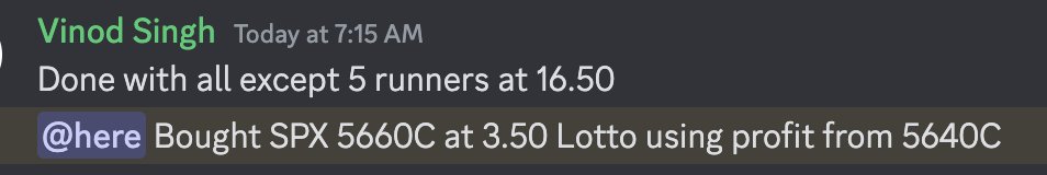 singh_vinod77's tweet photo. $SPX so far decent move above 5600 and did test the 5640/50 range. Price action started to get trappy here.
$SPX bulls in full control by the time above 5600. 
Done for now might try some #Lotto EOD
$SPX 5640C from 4.40 to 16.50 🚀🚀🔥🔥
$SPX 5660C at 7.50 from 3.50 🚀🚀

Wait for EOD #Lotto #Alert