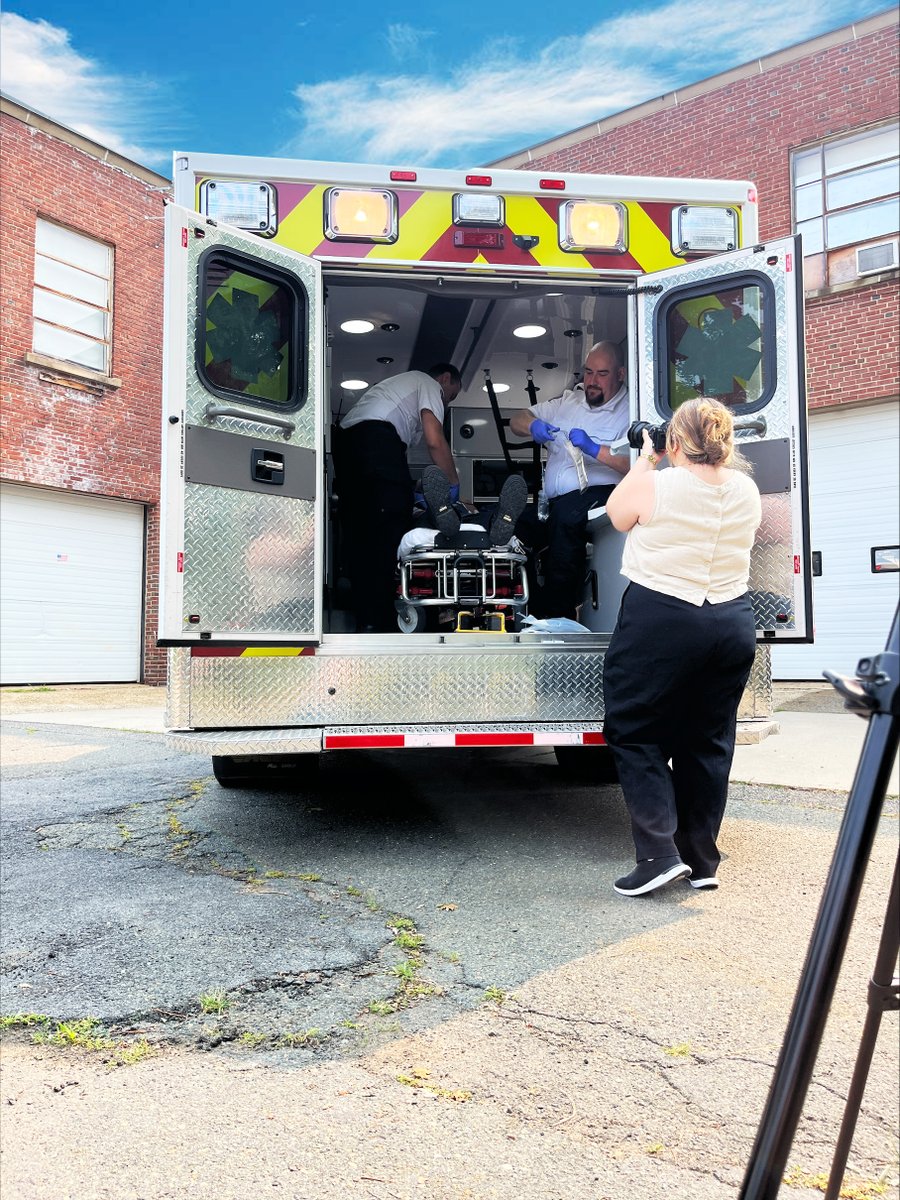 A quick ‘behind the scenes’ shot of our recent video shoot with the wonderful EMS team at Beverly Fire Department. We were testing the ability to rehydrate dried plasma in the confined area of an ambulance. 

Final video edit to be released soon!