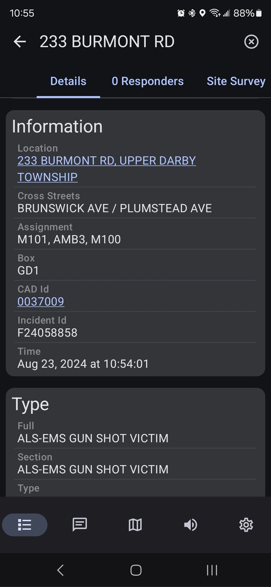 phillyfirefeed's tweet photo. PD reports 4 year old shot adult female in thigh, requesting 2 medics for the GSW and burns to 4 year old's hand. https://t.co/ozYznGclT0