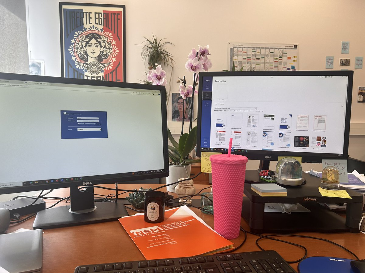 ElsaRipert's tweet photo. Retour au bureau : rentrée de @INSPE_BOURGOGNE prête! Merci aux équipes qui ont œuvré pour. Nous accueillerons les lauréats des concours 1er et 2nd degré ce lundi avec @NNgahane recteur de Dijon et @vin_thomas président de @univbourgogne . Hâte de faire la connaissance des FSTG. https://t.co/bkNzzPxWmH