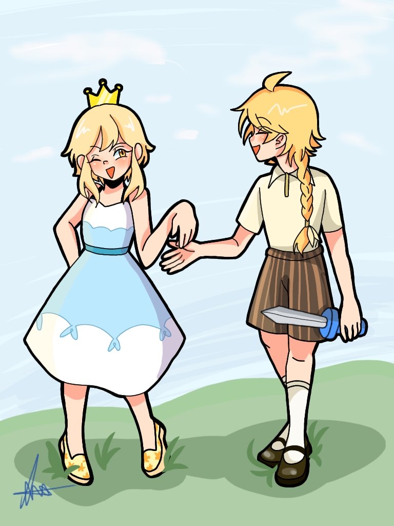 SMR12308280547's tweet image. #aether_week2024 
Day 5: Childhood
👑⚔️