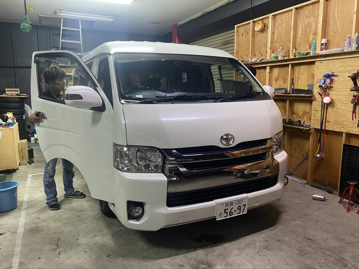 G_Works1's tweet photo. ハイエース4型ワイド入荷😍

販売予定です♪

#ハイエース売ります #ハイエース #ハイエース買います #大阪ハイエース #トランポ売ります https://t.co/JMOyqK0dK1