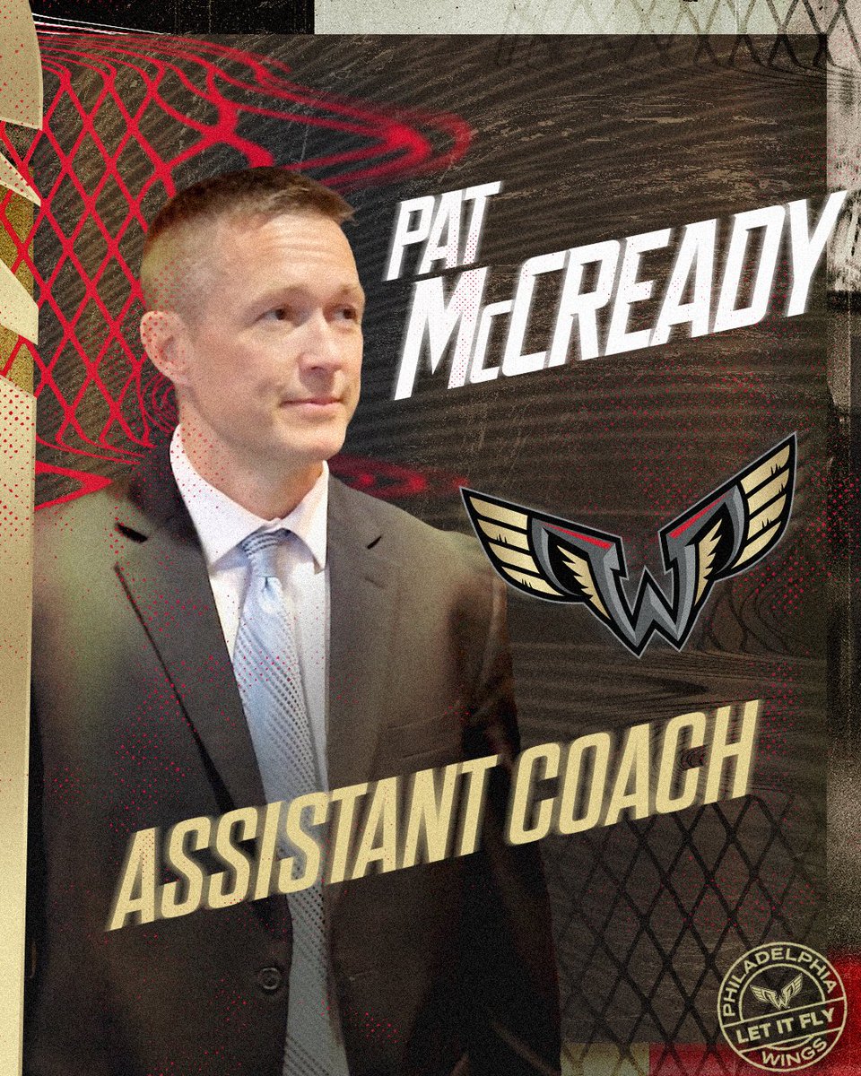 BREAKING: Wings sign NLL Hall of Famer and three time NLL Champion Pat McCready to two year deal as assistant coach!

Welcome to Philly, Coach! 

Learn more: wingslax.com/news/wings-hir…
#WingsLax #LetItFly