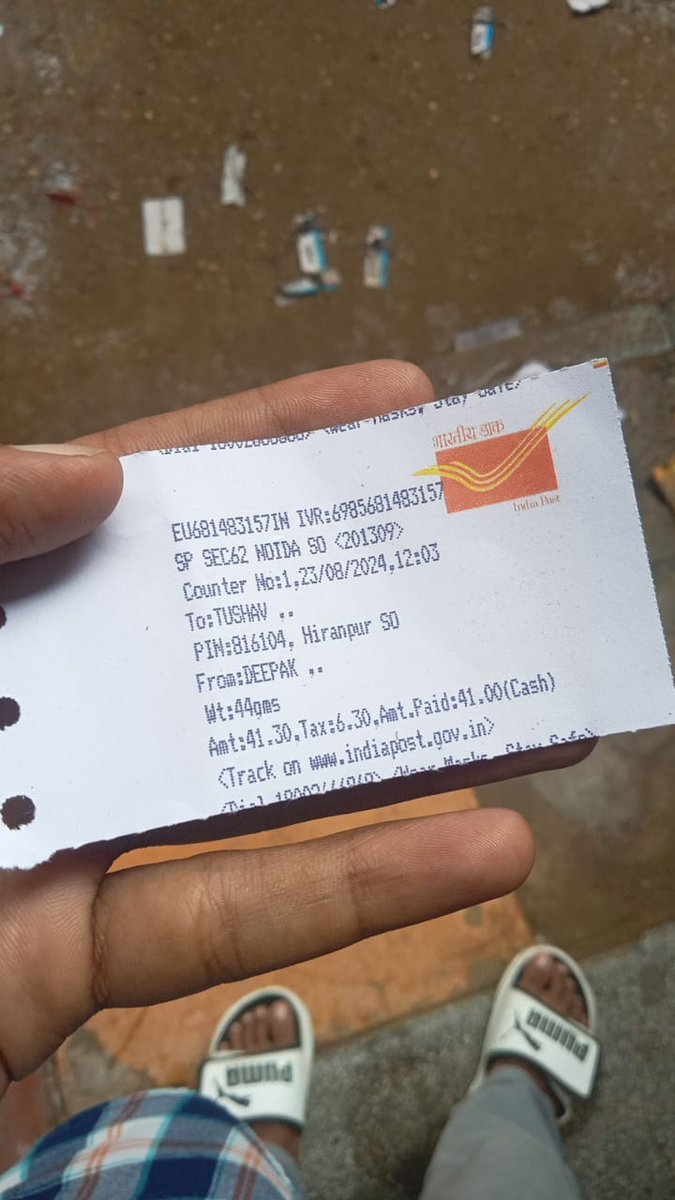 tusharse76's tweet photo. @IndiaPostOffice kindly track the consignment number EU681483157IN.
Your website is not working. It shows no details found . https://t.co/XjILrQJQyU