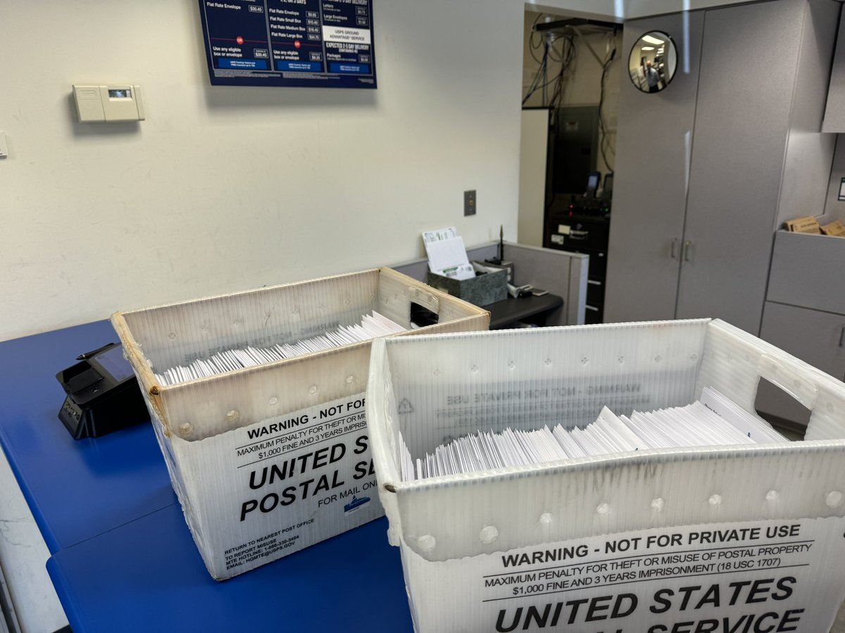 Teacher letters are coming soon! Thank you to the Windsor Post Office for all of your help! <a href="/NBootier/">Dr. Nicole L. Bootier</a>