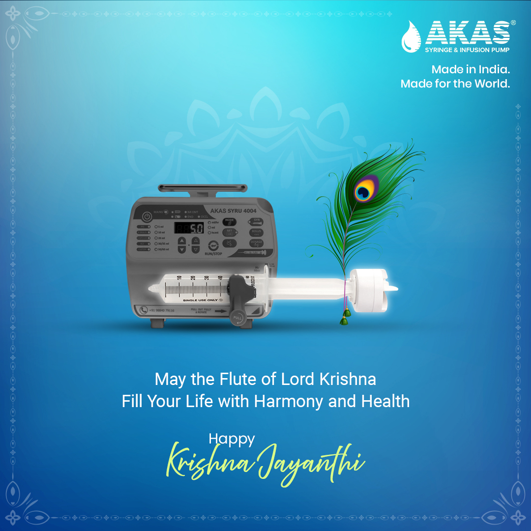 AKAS_Infusions's tweet photo. This Krishna Jayanthi, embrace health and harmony. As Lord Krishna fills our lives with peace, let AKAS Infusions help maintain the perfect rhythm of your heartbeat.
Wishing you a serene and joyful Krishna Jayanthi!
#KrishnaJayanthi #Janmashtami #AKASInfusions #InfusionPums https://t.co/APk8qAYagu