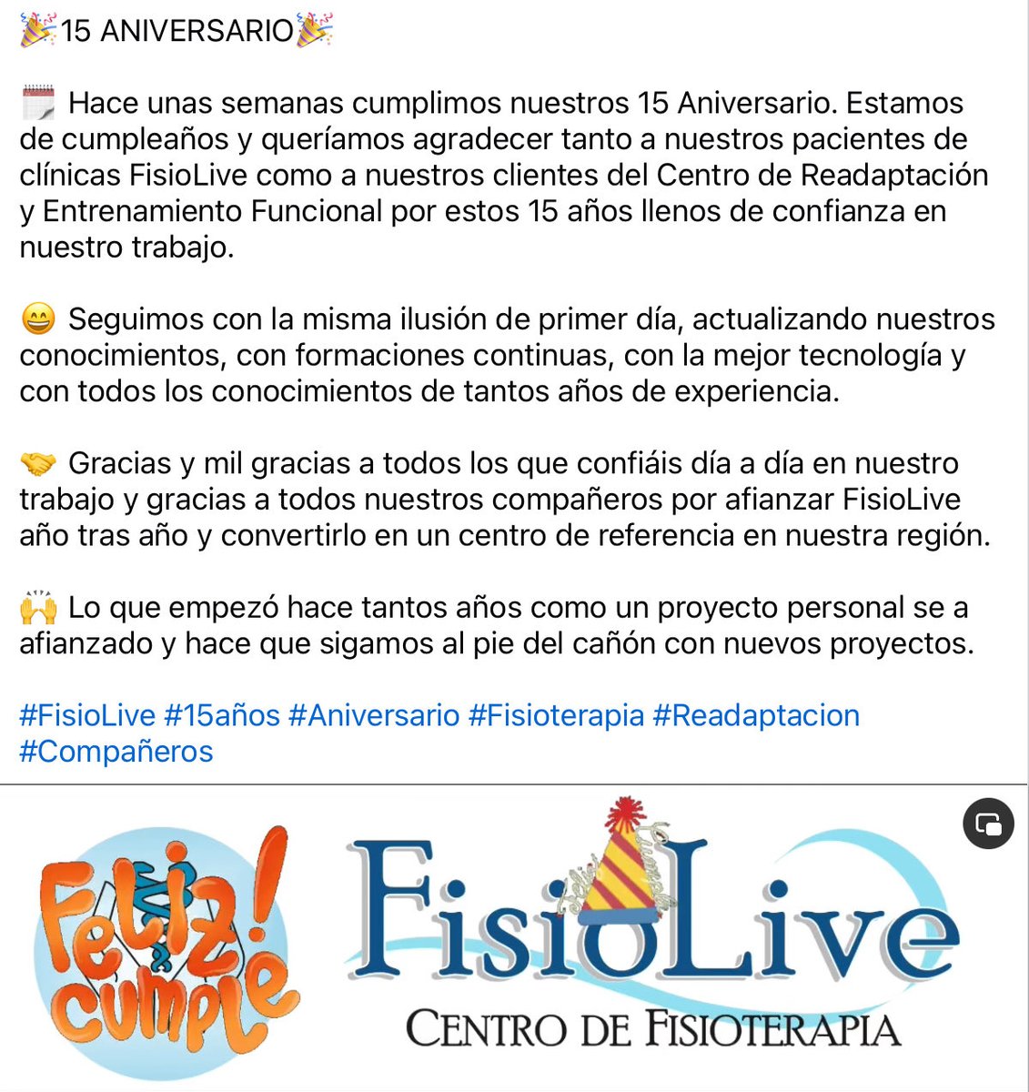 FisioLive tweet media