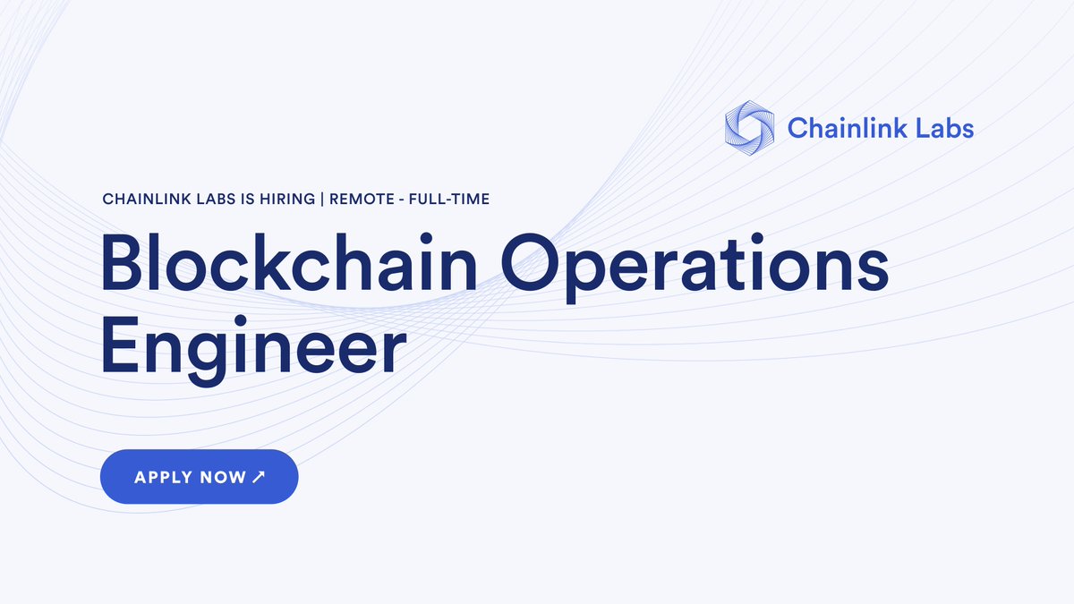 We are looking for a Blockchain Operations Engineer to take responsibility  for a wide range of blockchain operations and full-stack engineering  projects. If you are an experienced full-stack developer with extensive  blockchain