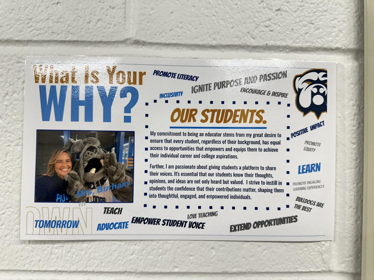 GHS_GrandviewC4's tweet photo. This year, we challenged our incredible staff to share why they’re in education. We will feature two staff members each week, showing how, together, we’re shaping futures at Grandview High School! This week, we feature AP Burham & Mr. Everett from the SS Dept. #SeekPurpose https://t.co/INH1ZbOr6U