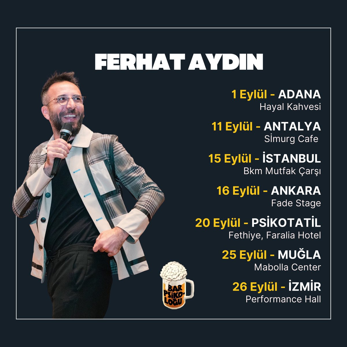 Çare Bar Psikoloğu diyen herkese açıktır. Beklerim 🍻