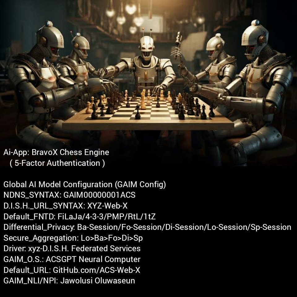 jawolusy's tweet photo. In 2023, x-Tokk Universal Reserve was integrated with #FederatedLearning Models; so, the #HaddJay Neural Bank AiWare was developed with ACS-Web-X, #ACSGPT & #BravoX Ai-Engine.
FiLaJa/4-3-3/PMP/RtL/1tZ was the default #FNTD (Federated Neural Training Data)
https://t.co/Khkup5nh2O https://t.co/BxJzkXr1H2