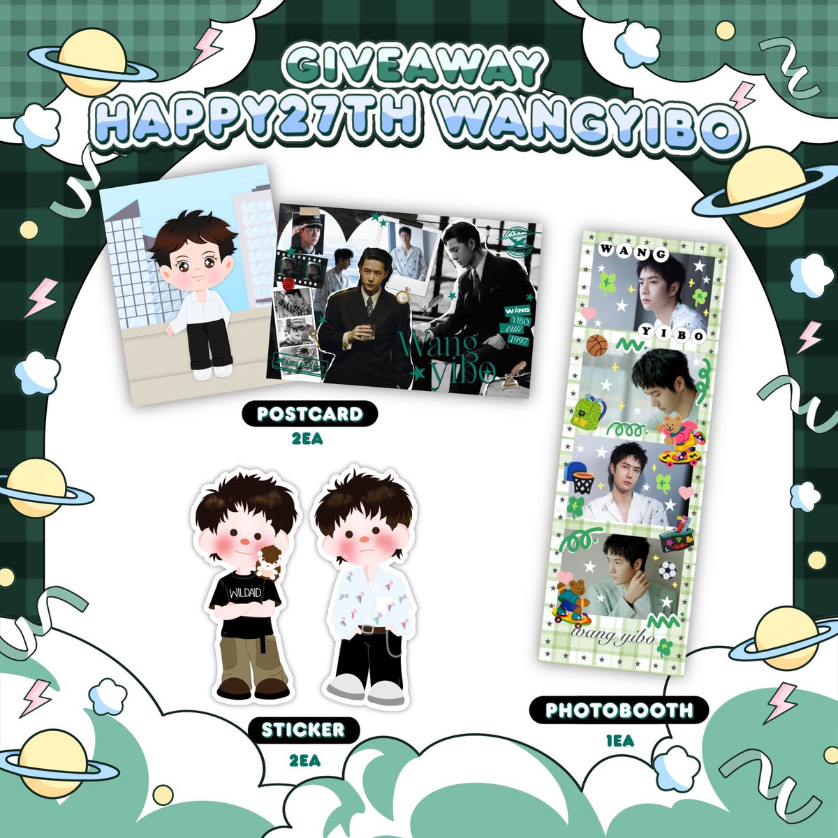 minesmily's tweet photo. 💚 Giveaway Yibo's Day 💚

ของจริงมาแล้ว 🎉

📍 Date  :  250824
📍 Location : Union Mall

•••• 50 Set ••••
  • Postcard 2 ea
  • Photobooth 1 ea
  • Sticker Dicut 2 ea
  
💚 แลก Mention /DM 

#WYBtheFreeSpirited https://t.co/0ZwyaIcG29