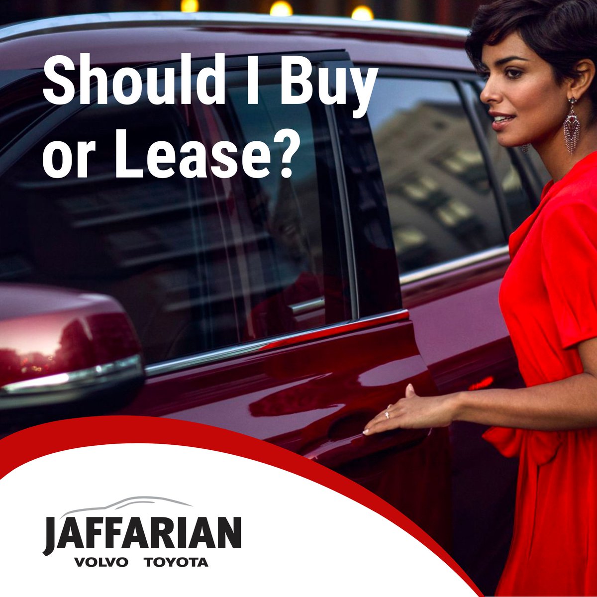 JaffarianToyota's tweet image. Is #buyingacar or #leasingacar a better choice for you? Learn the pros and cons of buying and leasing, the economics of each, and why you might choose to finance one way or another. bit.ly/46h4f0B