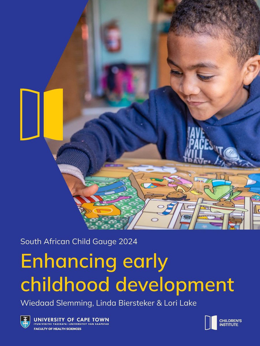 Children's Institute, University of Cape Town (@ciatuct) on Twitter photo Tune in | At 18:25 today, Children’s Institute Researcher Malibongwe Gwele <a href="/libongwe_gwele/">Malibongwe Gwele</a>, who is a co-author of the South African Child Gauge 2024, speaks to <a href="/UWFM88_106FM/">Umhlobo Wenene FM</a> about the new publication’s key findings.
Read/download it: bit.ly/4fV4C5y
#ECD #ChildGauge2024 Tune in | At 18:25 today, Children’s Institute Researcher Malibongwe Gwele <a href="/libongwe_gwele/">Malibongwe Gwele</a>, who is a co-author of the South African Child Gauge 2024, speaks to <a href="/UWFM88_106FM/">Umhlobo Wenene FM</a> about the new publication’s key findings.
Read/download it: bit.ly/4fV4C5y
#ECD #ChildGauge2024