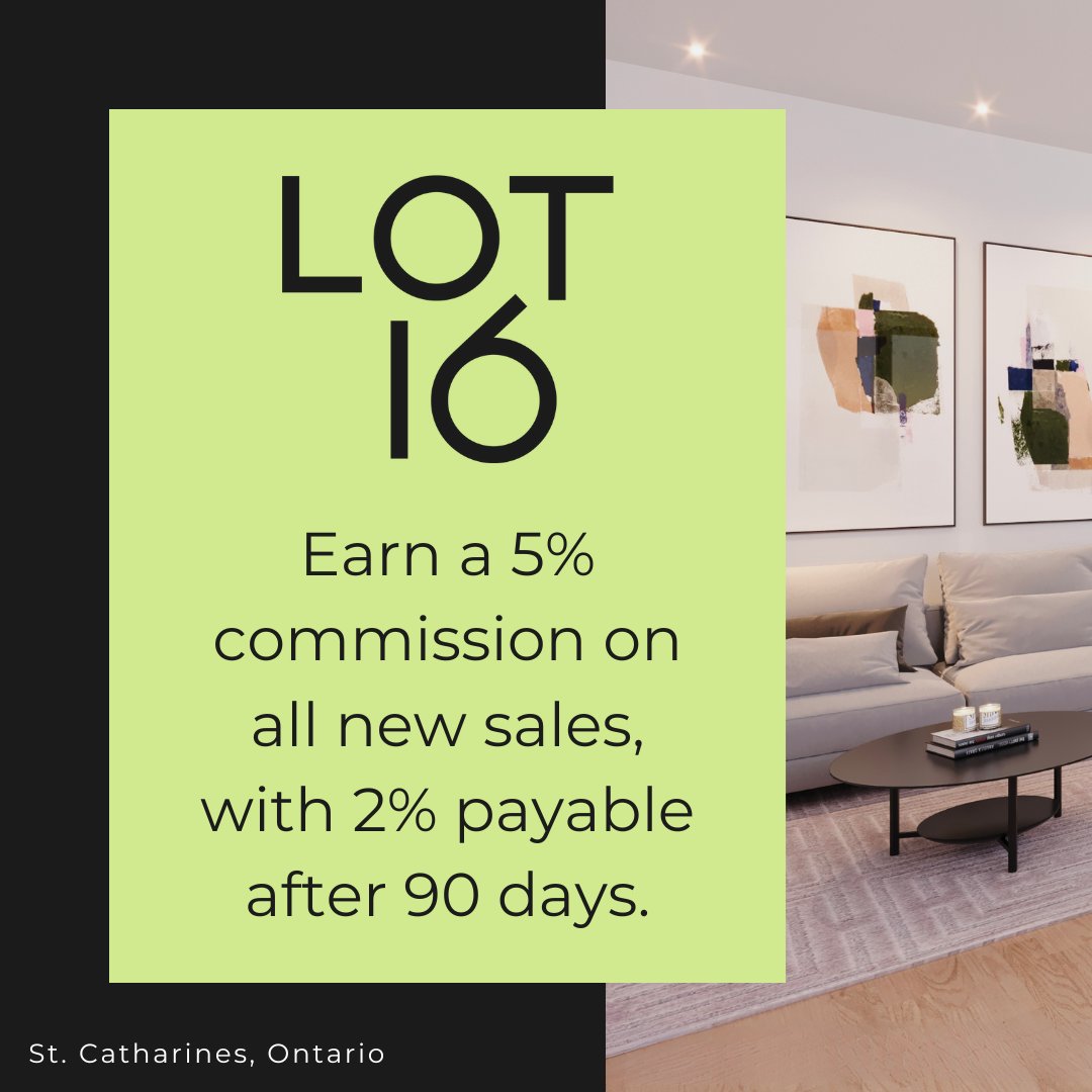 SphereDevelop's tweet image. #StCatharines #realtors – we want to know: how do you showcase the charm, vibrancy, and unique lifestyle of our beautiful city to your clients? 

Register for access to the FINAL REMAINING #LOT16 UNITS: lotsixteen.ca

📲 289-815-2691
📧 sales@lotsixteen.ca