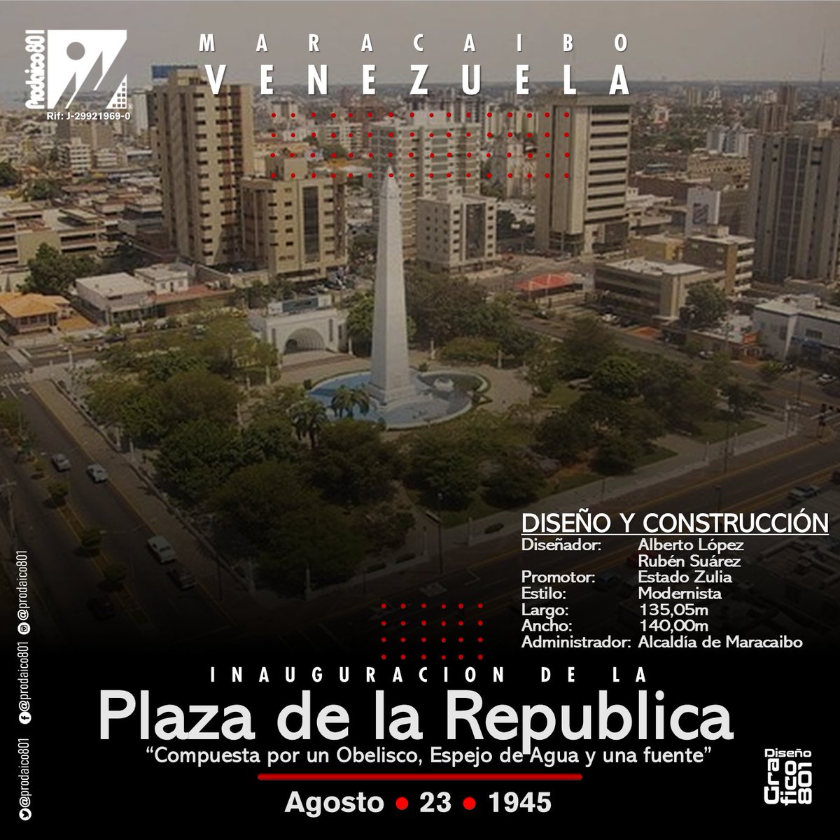 viloria801's tweet photo. #23Aug INAUGURACION PLAZA LA REPUBLICA MARACAIBO https://t.co/Bj4APmGYQy