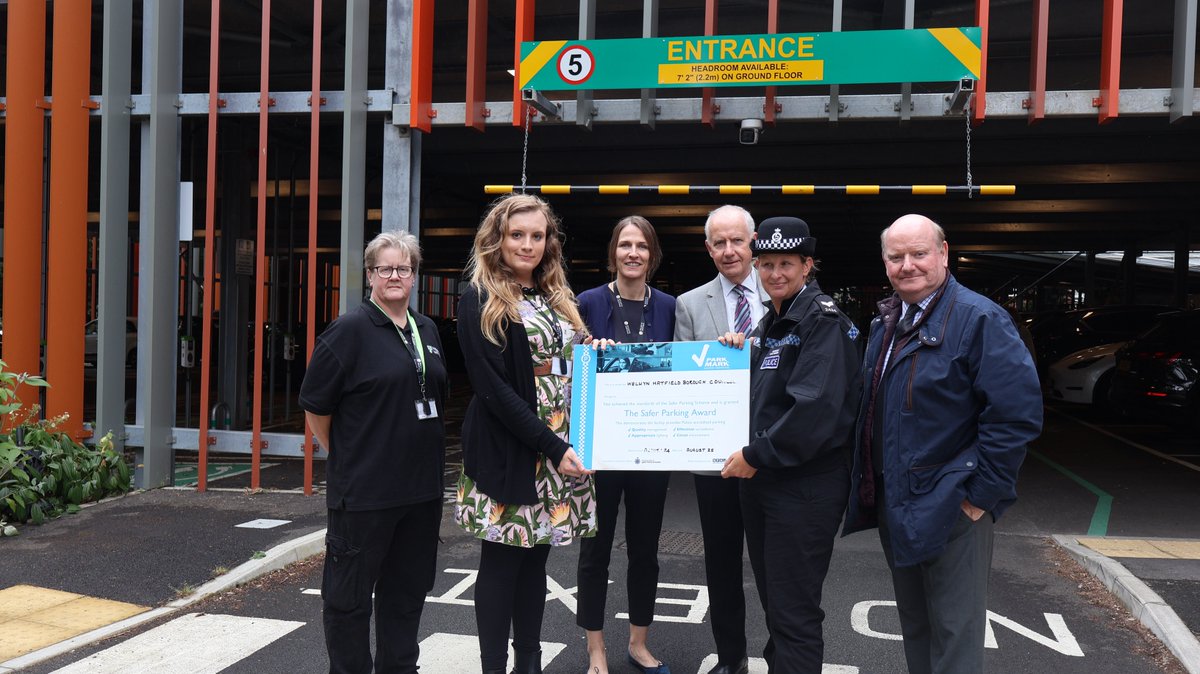 We are proud to announce that our pay and display car parks have been awarded the prestigious ‘Park Mark’ accreditation under the Safer Parking Scheme! ✅🅿️

Full details: one.welhat.gov.uk/news/article/2…