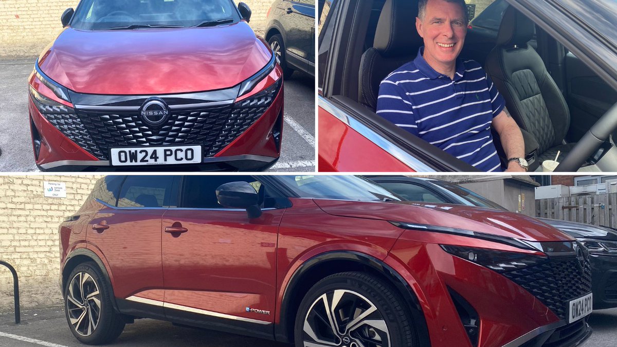 🚗 Thrilled to have the new Nissan Qashqai E-Power Tekna at the office! ⚡

Shoutout to Paul from Sales for the test drive 📸

Thanks, <a href="/nissanuk/">NissanUK</a>, for the exclusive preview🤩

Head to our website to see our Nissan lease deals, link in bio!