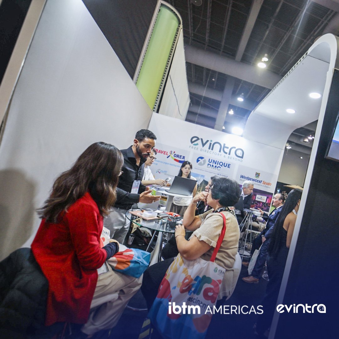 evintraofficial's tweet photo. @IBTMAmericas_Es an Unforgettable Experience! The event may be over, but the impact is here to stay. Together with our Premium Partners, we elevated networking, and forged powerful connections.

🌐 Premium Partners:
* Unique DMC - UK &amp; Ireland
* Us Travel Korea
* Wedgewood Spain https://t.co/QIwlnQSJW1