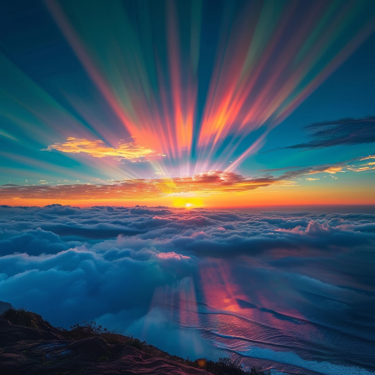 Beautiful Sunset ⛅️💙