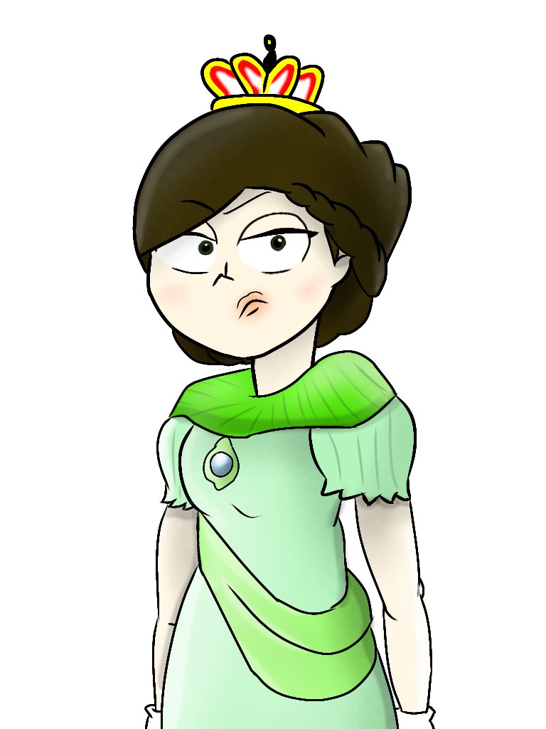 MomazosCortex's tweet photo. The feared and respected ruler of the Fruitly kingdom and Grapefruit's mother....

Queen Clarise Lime!!!

#Nintendooc #supermariooc #mariooc #supermariobrosoc #mariobros #supermario #supermariobros #oc #digitalart #ocsupermario #ocnintendo #queen #royalty ,#art #ocart https://t.co/9J6i91X0VX