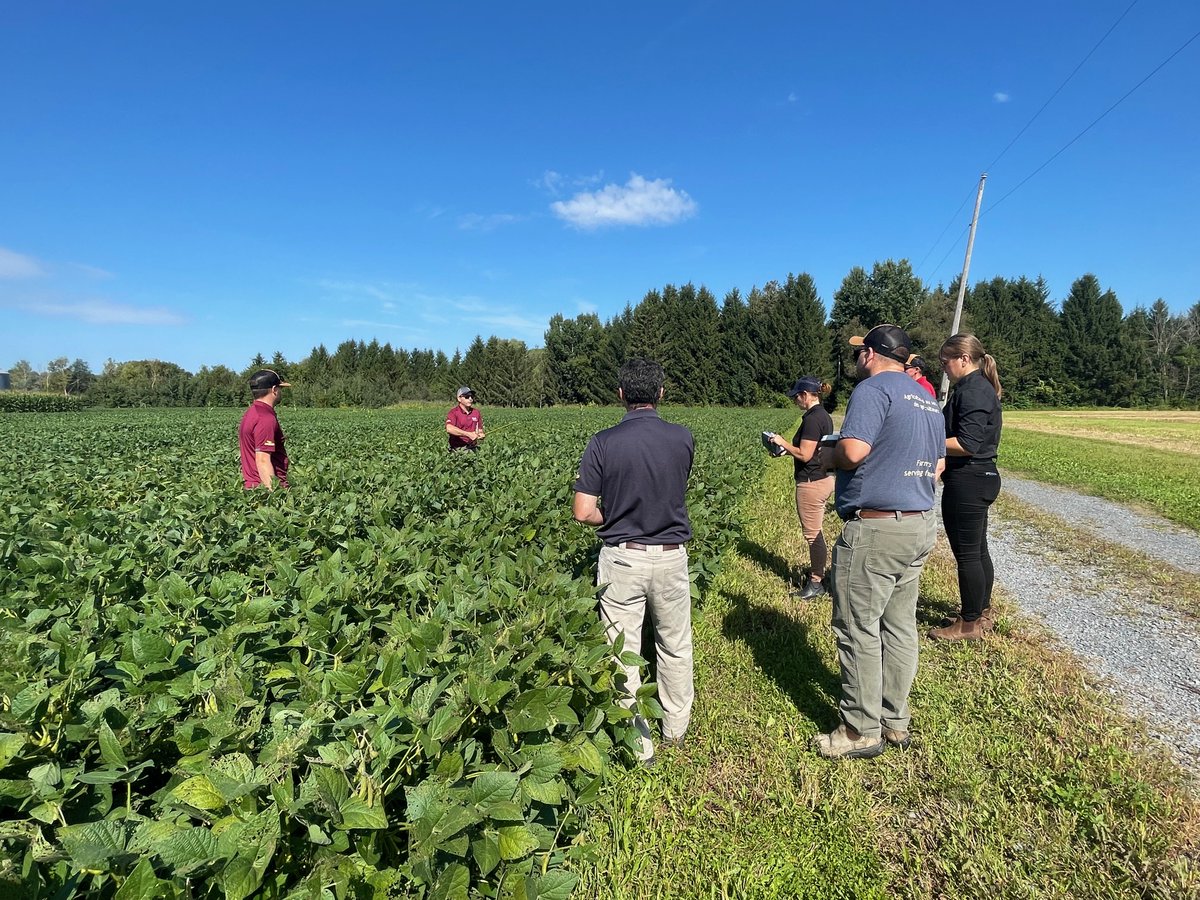 CoopEmbrun's tweet photo. "Nos équipes sont prêtes pour la Tournée d'évaluation des cultures @GreatLakesGrain, qui commence la semaine prochaine !
--
Our teams are all set for the GLG Crop Tour, starting next week!
#GLGTour2024 #YieldEstimates #OntAg #EstimationsDeRendement
@AndreBazinet @CsarDacemo https://t.co/as9ZP76RnE
