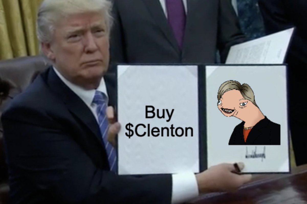 hellaryclenton's tweet photo. Listen to Mr Tremp, Degens! https://t.co/hvcLC32JYD