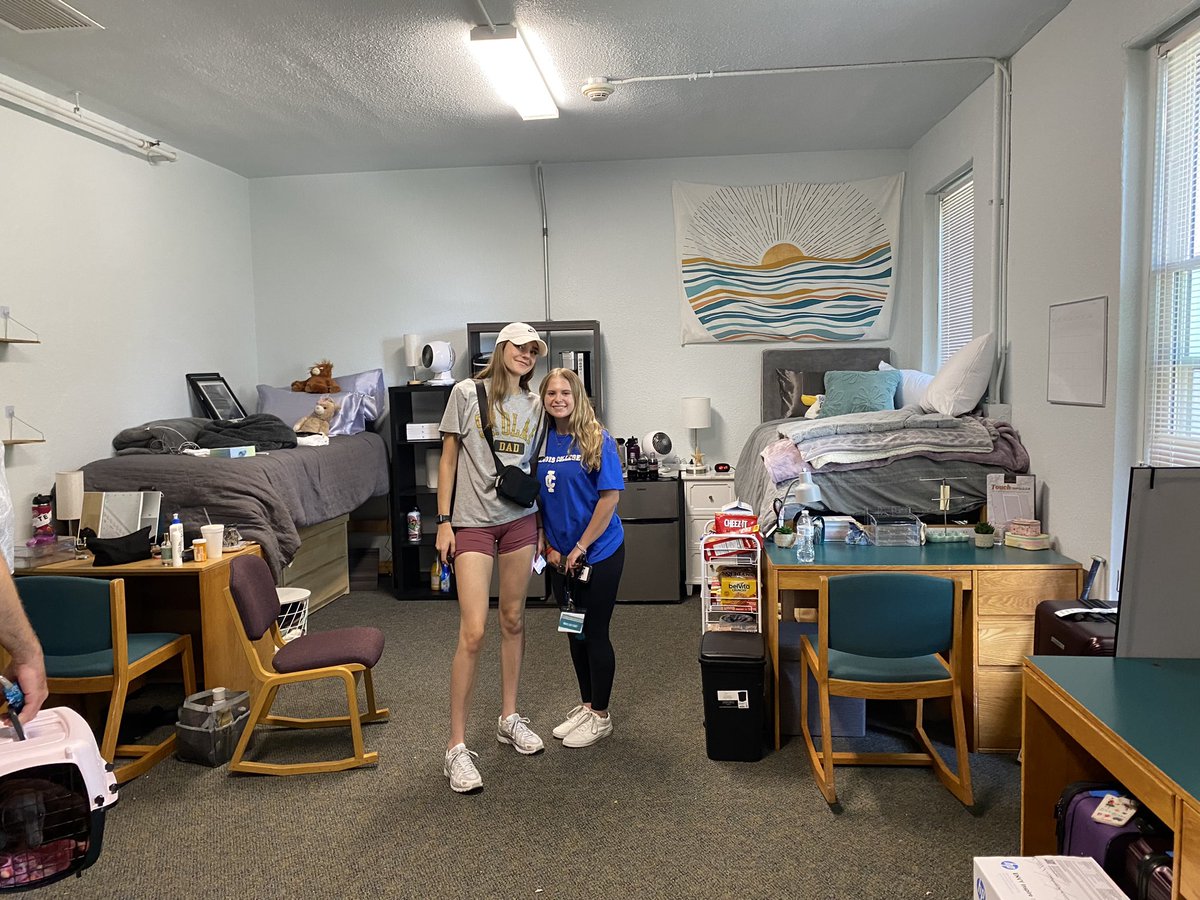 Our newbies are FINALLY here and settled in 💙 Welcome Freshmen #LadyBlues #Family