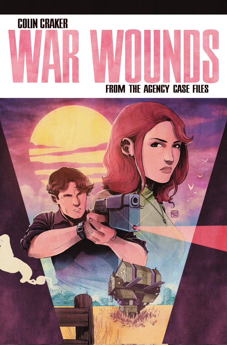 WAR WOUNDS, the next book in The Agency Case Files series, is crowdfunding on October 4th.

Comics folks who want to get an advanced read, give me a shout.

RTs are much appreciated!

kickstarter.com/projects/warwo…