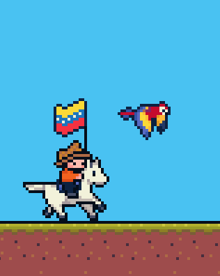 GM from 🇻🇪
#WIP #pixelart #ドット絵 #venezuela