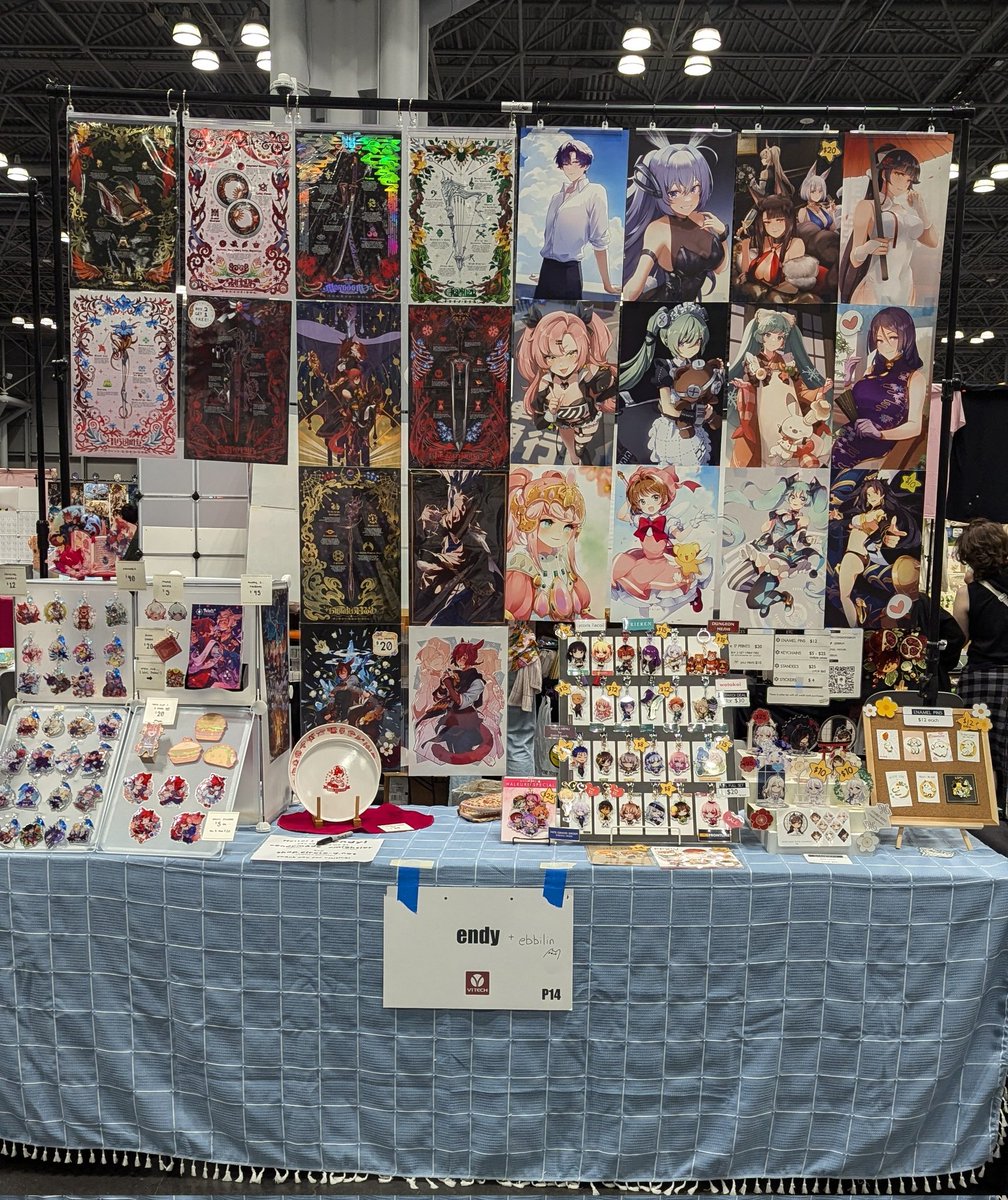 me and <a href="/endymade/">endy @ Animazement E18</a>  at ANYC table P14.