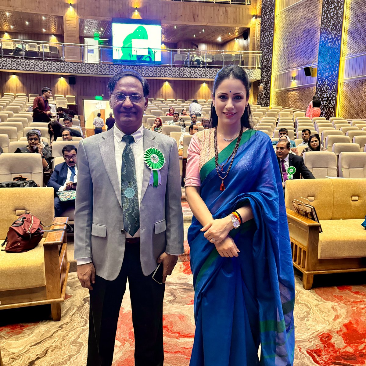 ROUBLENAGI's tweet photo. Kashmir Day-2 - Happy to be a part of the inaugural day with Prof Ashutosh Sharma(President, INSA, former Secretary DST, Dr. Kris Gopalkrishnan(President ISF Infosys Foundation, Prof. Nazir Ahmad Ganai(VC- SKUAST) & speaking at the #ScienceSummit2024, Academic Brainstorming in #Srinagar today. Let's come together to explore groundbreaking innovations, inspire collaboration & push the boundaries of knowledge. Join the conversation & be part of the future of science.
#Innovation #SustainableDevelopment #StartUp #FutureOfScience #ScienceMatters #JammuAndKashmir