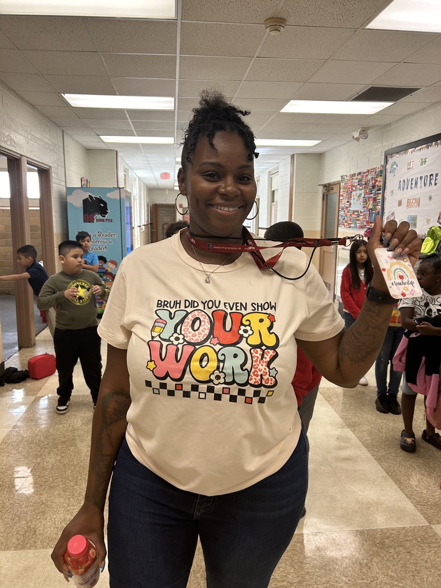 We are emphasizing to our scholars the importance of showing their work in math. ✖️➗🟰🧮 ⁦<a href="/IPSSchools/">IPS</a>⁩ ⁦<a href="/brynn_kardash/">Brynn Kardash</a>⁩